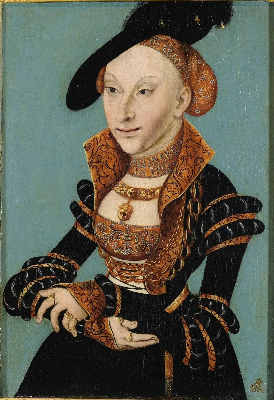 סיבילה דה קלייבס, דוכסית סקס (1512-1554) - לוקאס קרנאך הזקן
