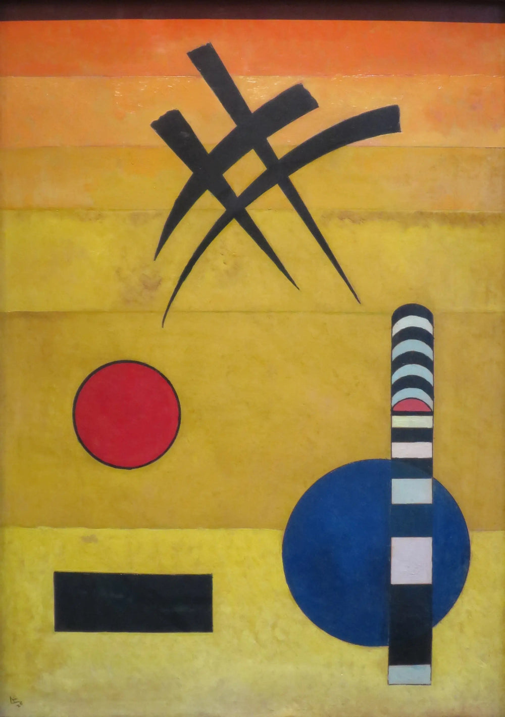 Signe - Vassily Kandinsky image 1 copie peinte à la main à l’huile