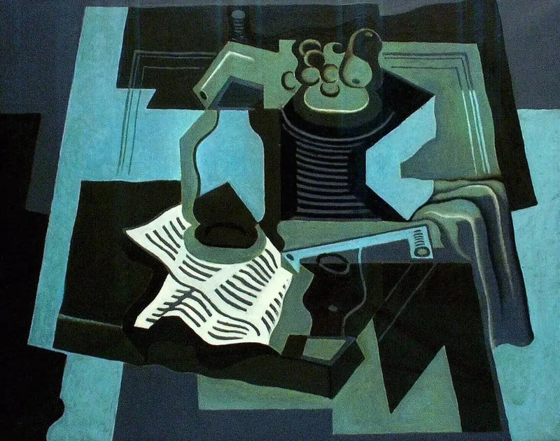 שיפון וקערת פירות - חואן גריס