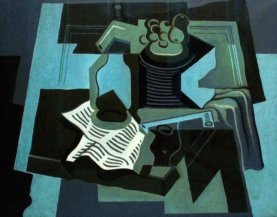 שיפון וקערת פירות - חואן גריס