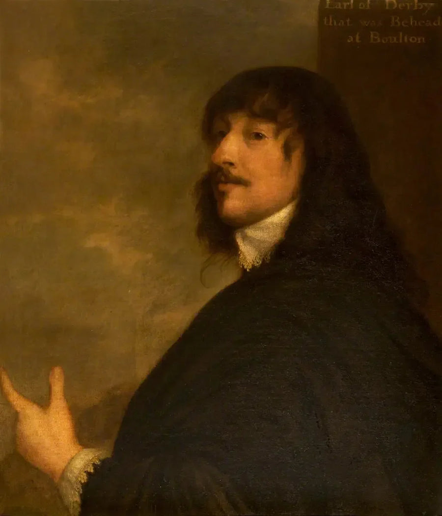 סיר ג'יימס סטנלי (1607–1651), הרוזן השביעי של דרבי - אנטואן ואן דייק