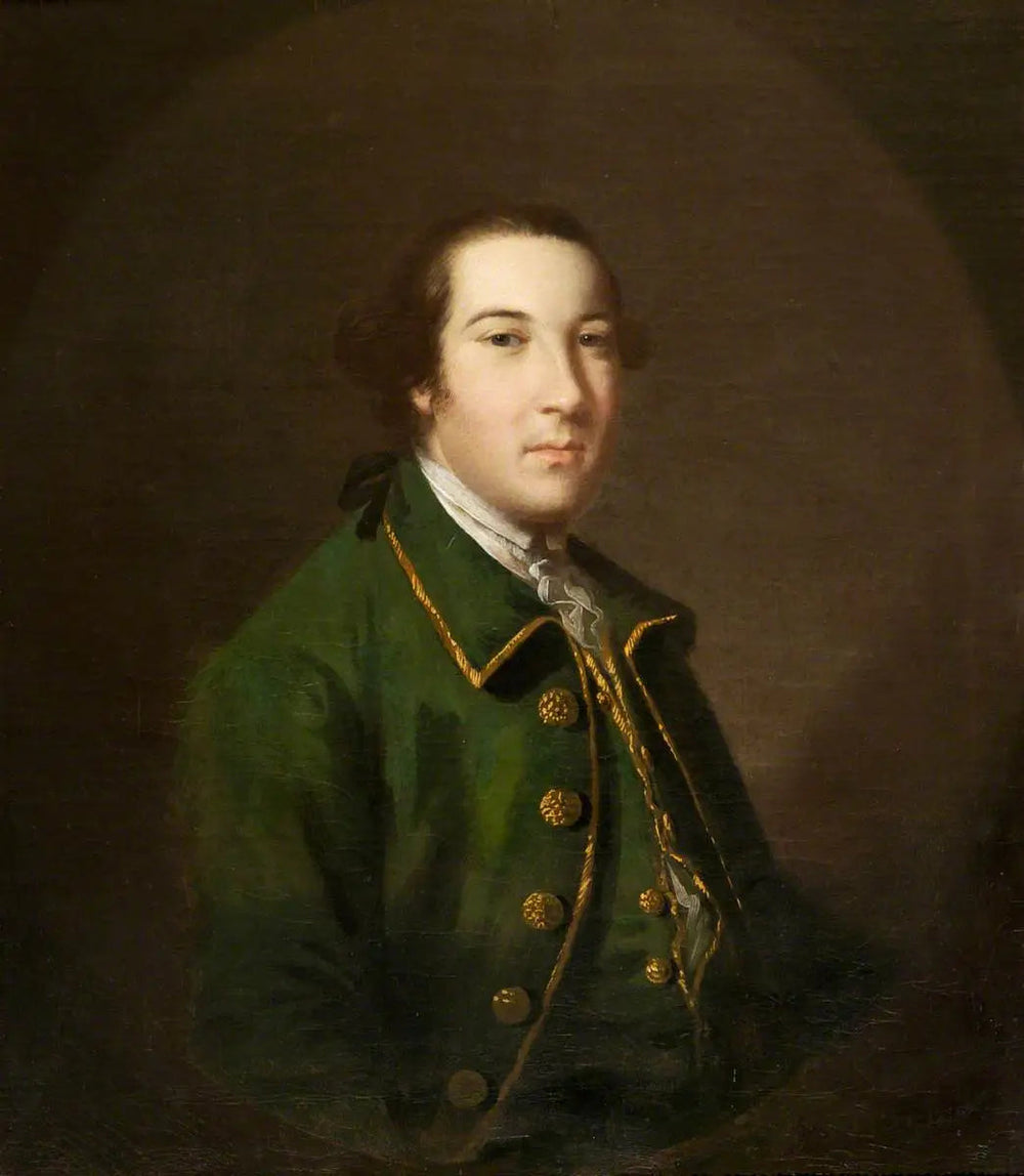 Sir Peter Byrne Leicester (1732–1770), baronnet - Joshua Reynolds image 1 reproduction d’œuvre d’art à l’huile