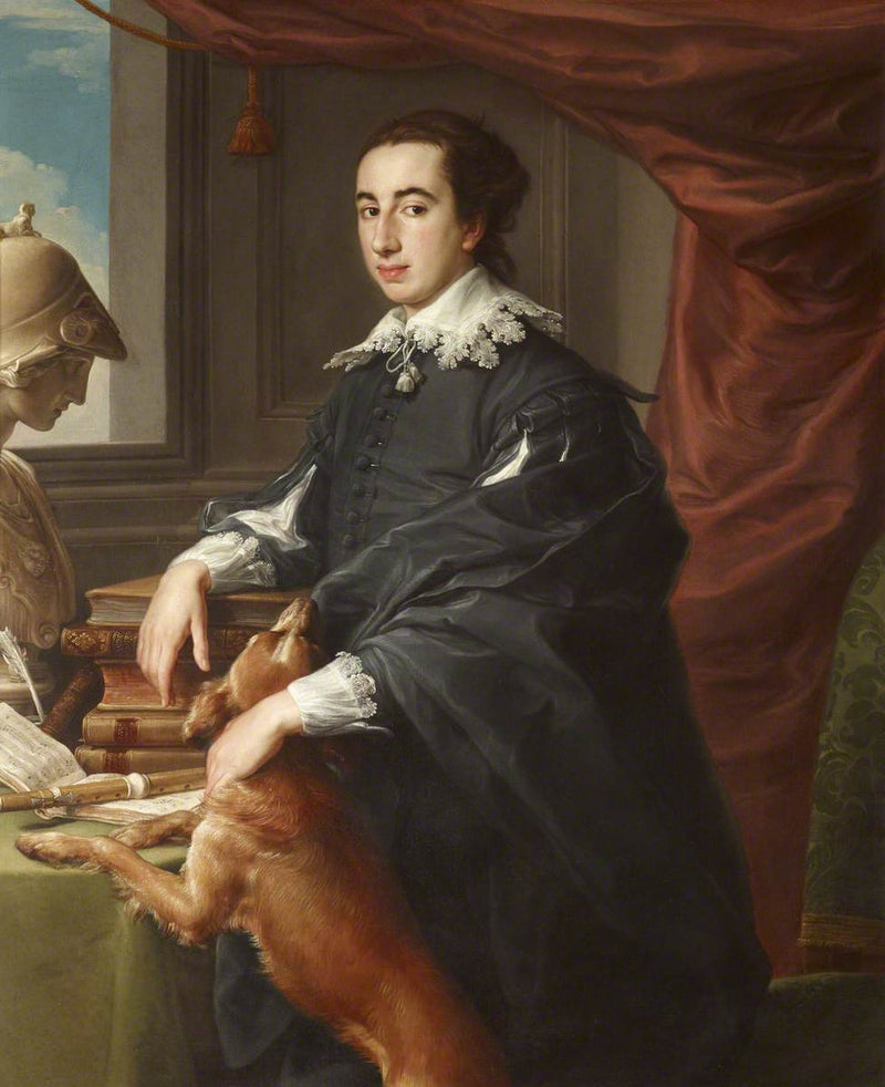 סיר רוברט דייברס, הברון ה-5 (1729-1763), בגיל 21 - פומפו בטוני
