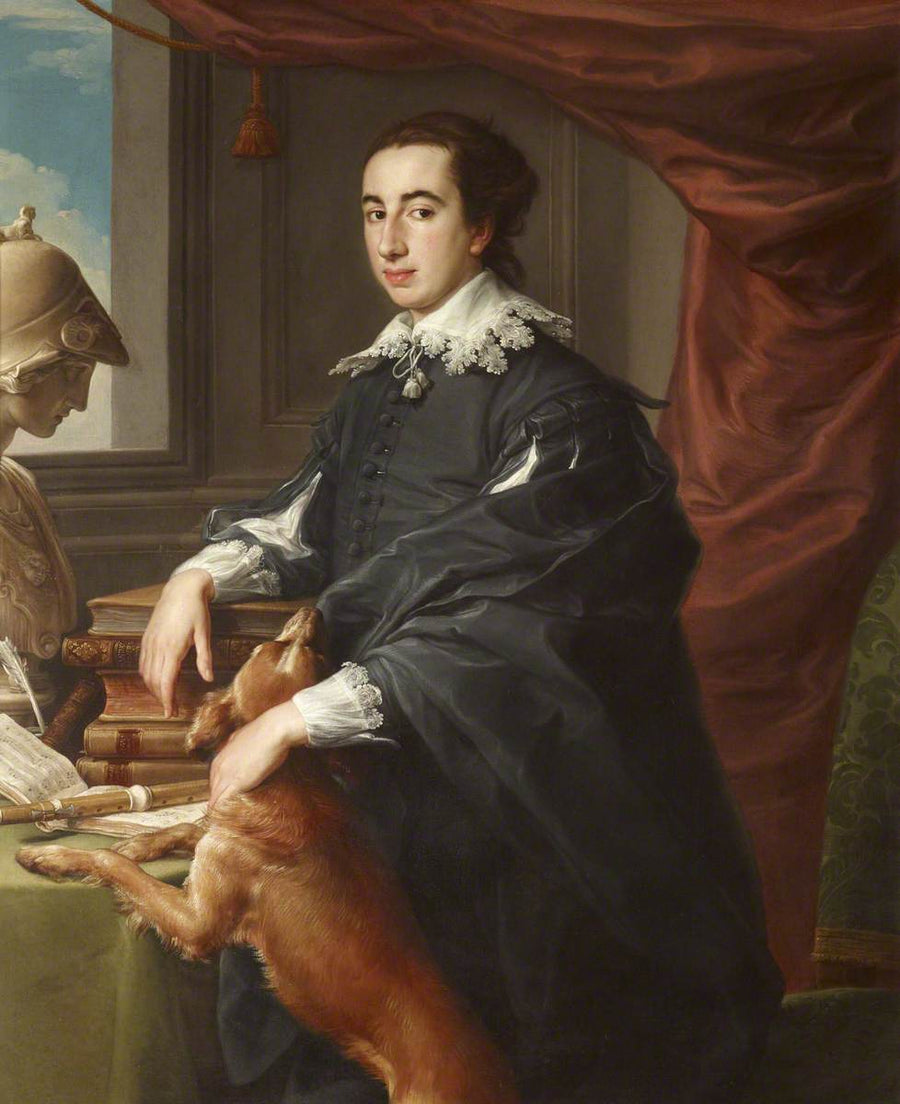 סיר רוברט דייברס, הברון ה-5 (1729-1763), בגיל 21 - פומפו בטוני