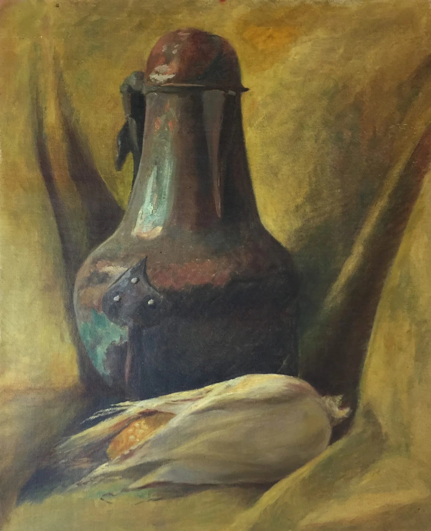 [Still Life] (1910, version 2), peinture de Sophie Taeuber-Arp