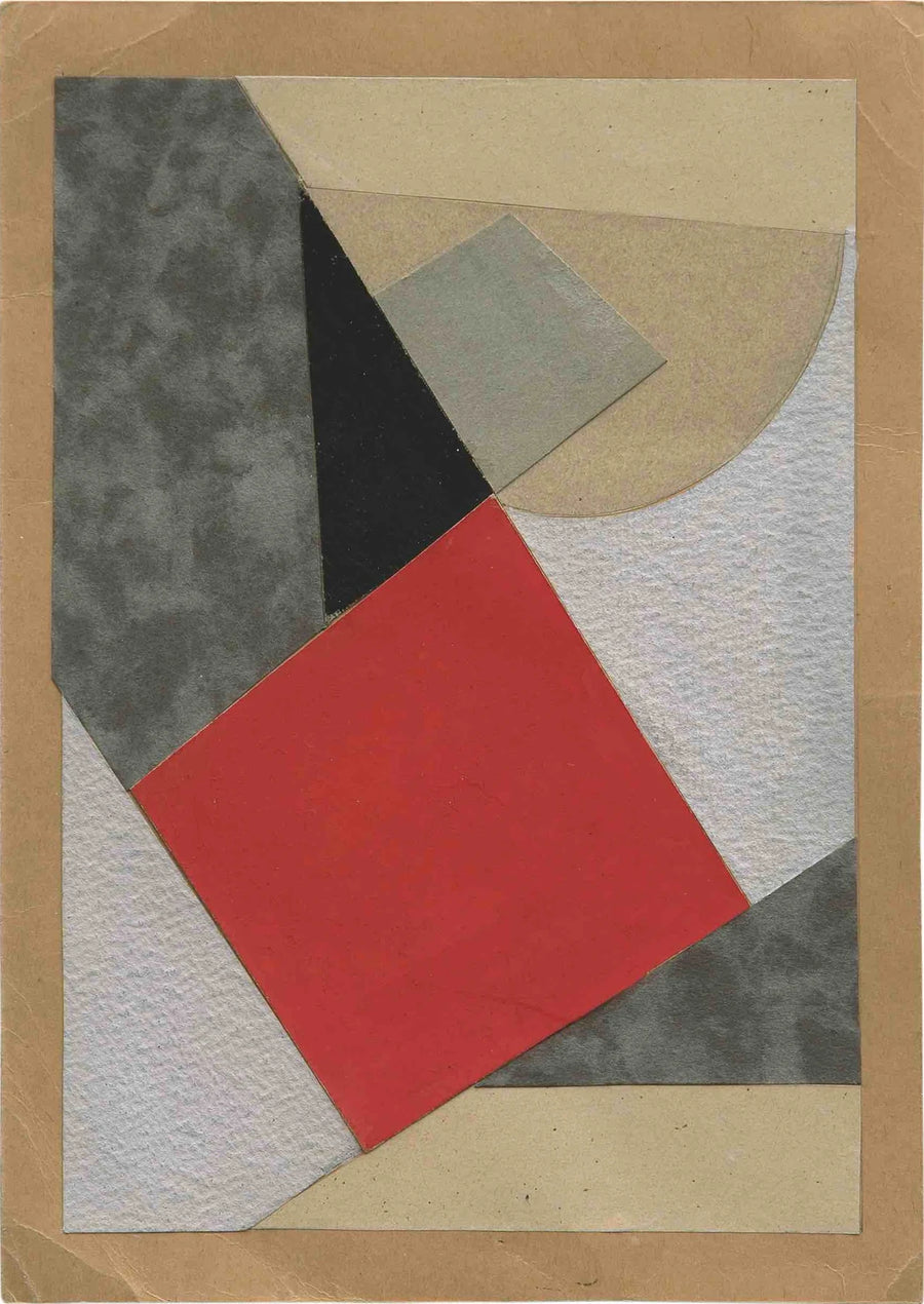 [Composition] (1920, version 3), peinture de Sophie Taeuber-Arp