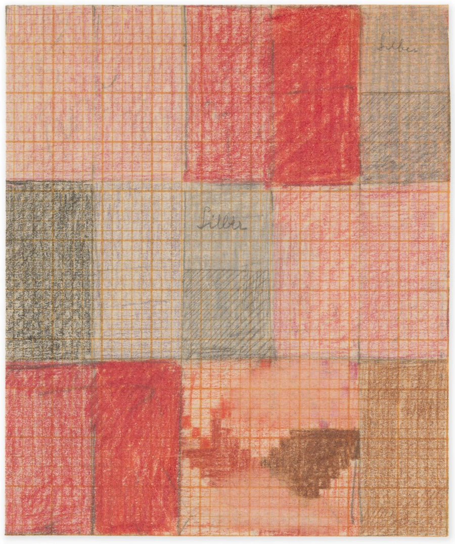 [Untitled (Design for an embroidery)] (1916–1917, version 2), peinture de Sophie Taeuber-Arp