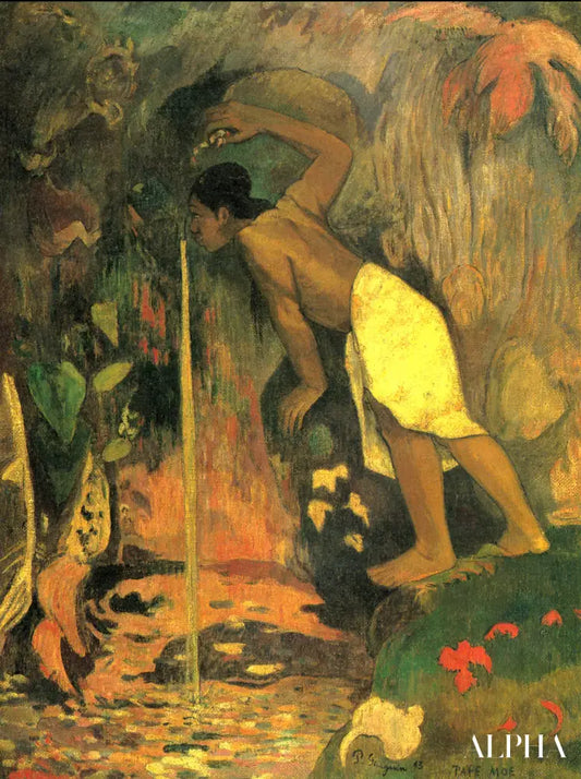 Source mystérieuse - Paul Gauguin - Reproductions de tableaux et peintures haut de gamme