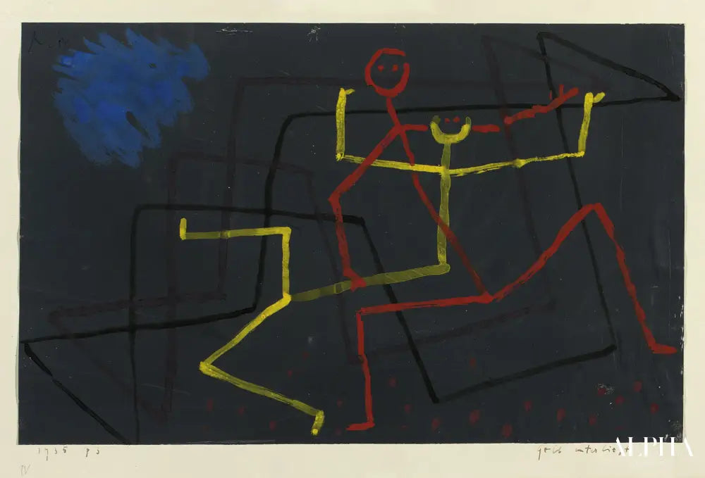 Sous-jacents jaunes, 1935 - Paul Klee - Reproductions de tableaux et peintures haut de gamme