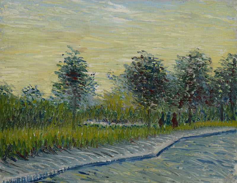 כיכר סן-פייר בשקיעת השמש - Vincent van Gogh