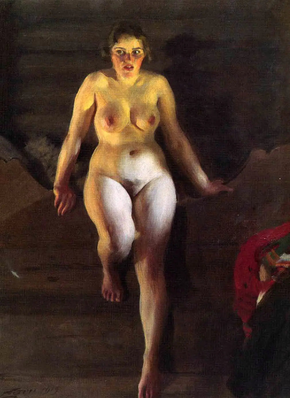 Sur le lit - Anders Zorn - Alpha Reproduction