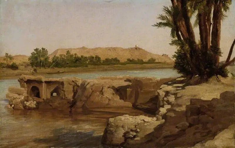 על הנילוס, 1868 - פרדריק לייטון