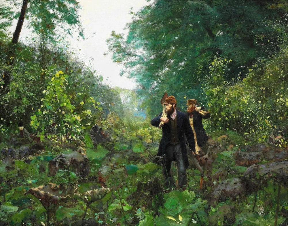 Sur les routes interdites - H. A. Brendekilde - Alpha Reproduction