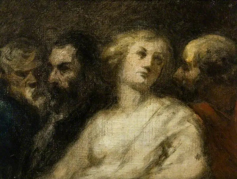 Suzanne et les vieillards - Honoré Daumier - Alpha Reproduction