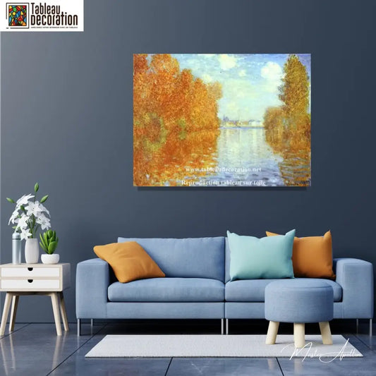 Tableau automne - Monet - Reproductions de tableaux et peintures haut de gamme