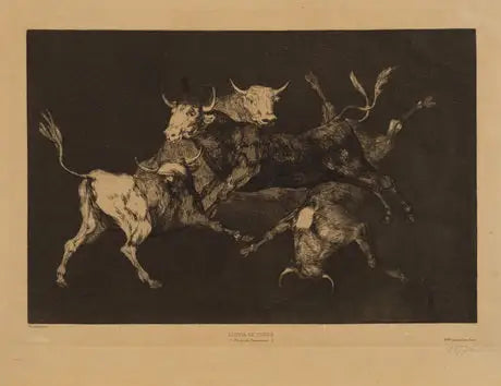שוורים - פרנסיסקו גויה