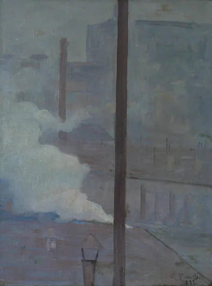 Telhados de Paris - Eliseu Visconti