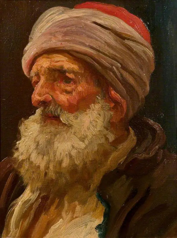 ראשו של ערבי זקן - פרדריק לייטון
