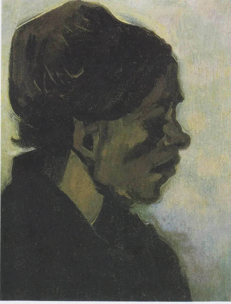 ראש אישה - Vincent van Gogh