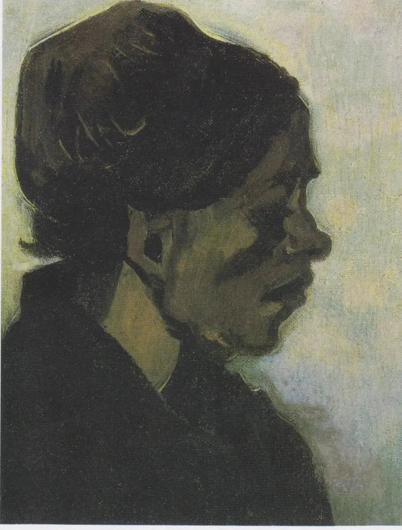 ראש אישה - Vincent van Gogh