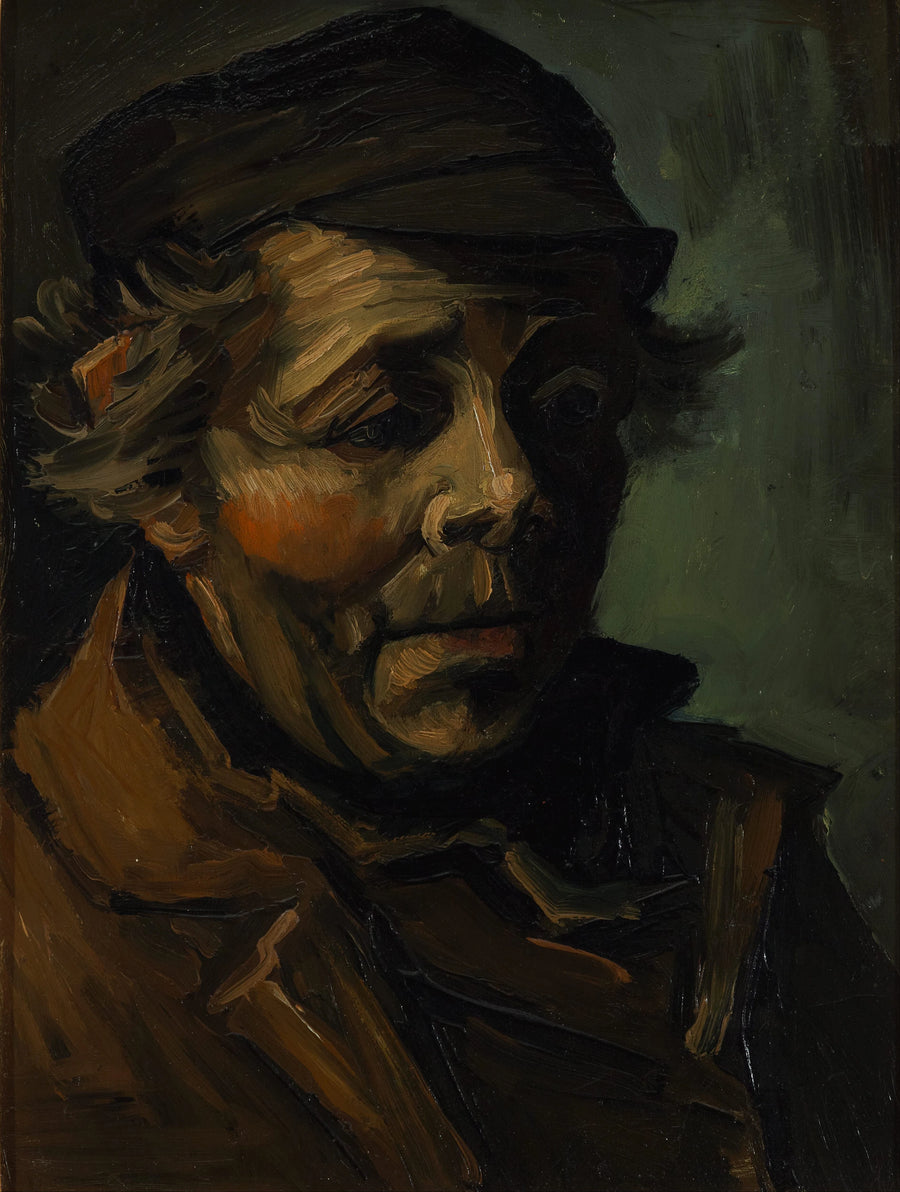 ראש איכר - Vincent van Gogh