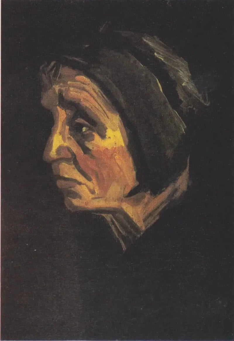 ראש אישה - Vincent van Gogh