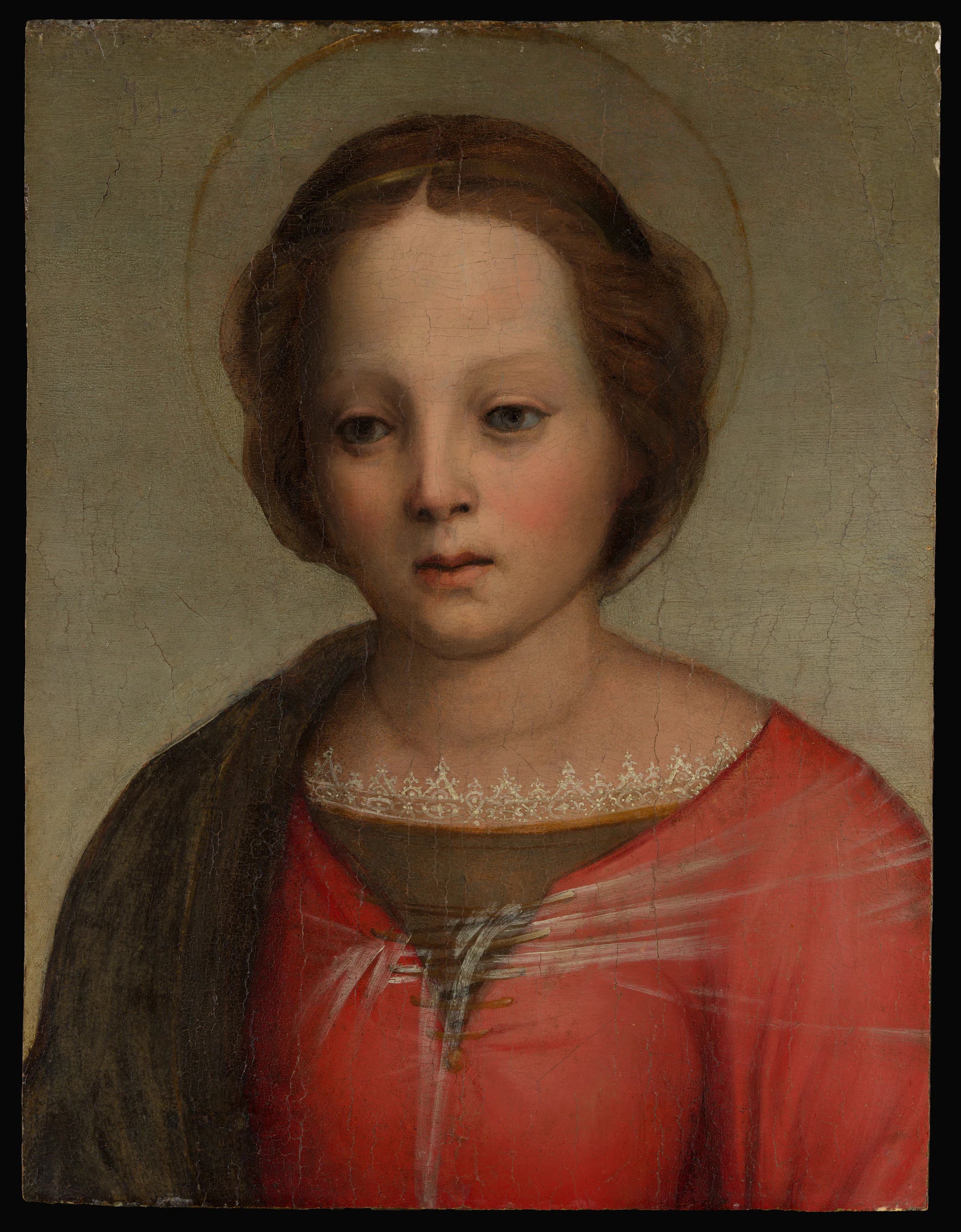 Tete de la Vierge - Franciabigio (Francesco di Cristofano)