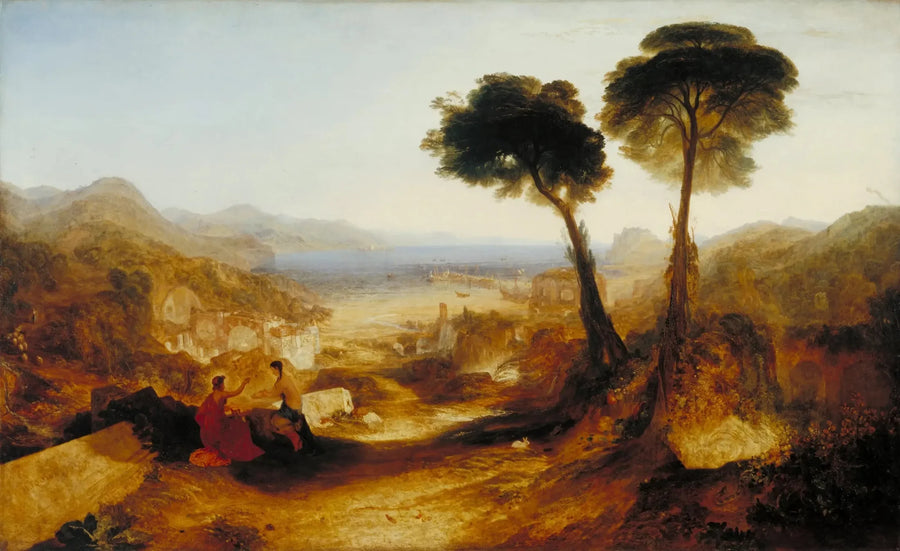 מפרץ באיה, עם אפולו והסיבילה - ג' מ. ו. טרנר
