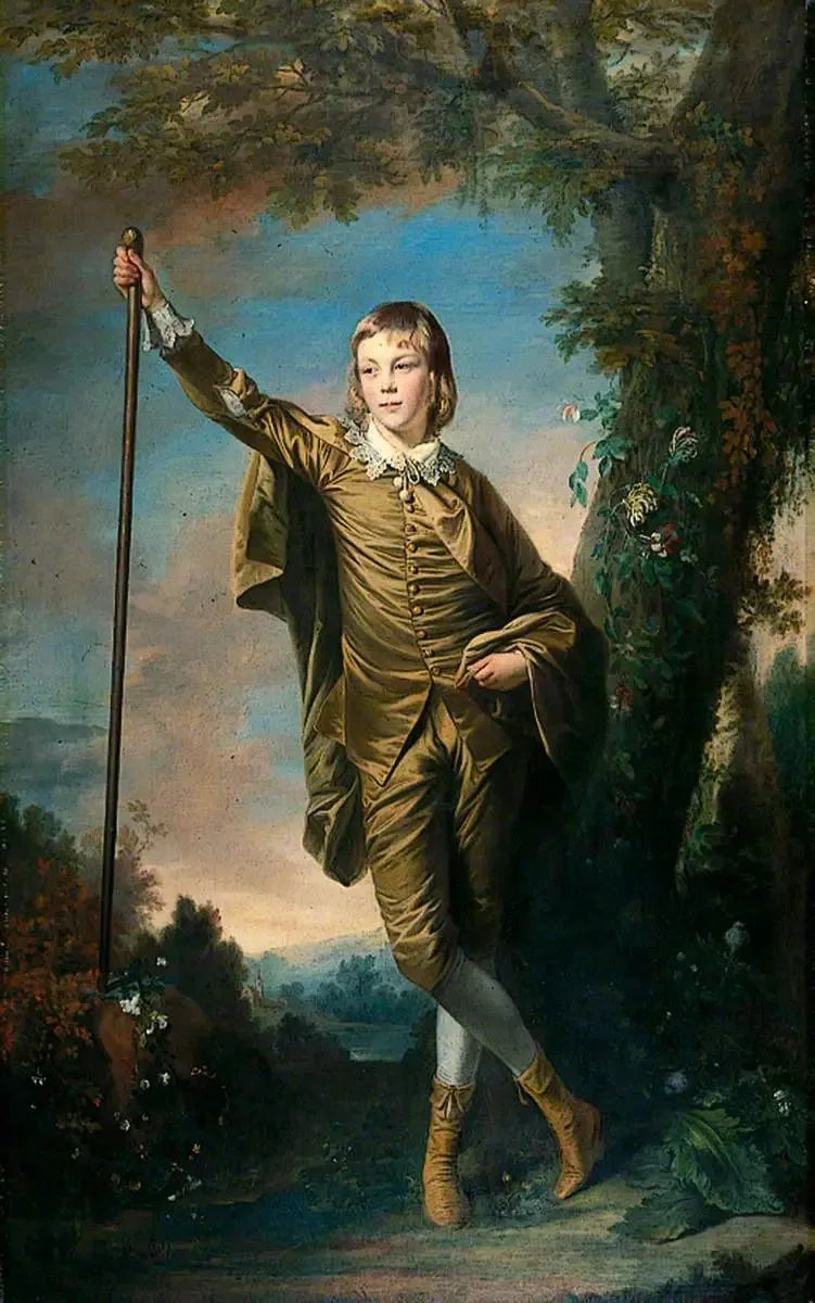 Thomas Lister (Le Garçon Brun) - Joshua Reynolds image 1 copie de tableau peinte à la main