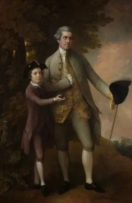 תומאס רומבולד (1736–1791) ובנו - תומאס גיינסבורו