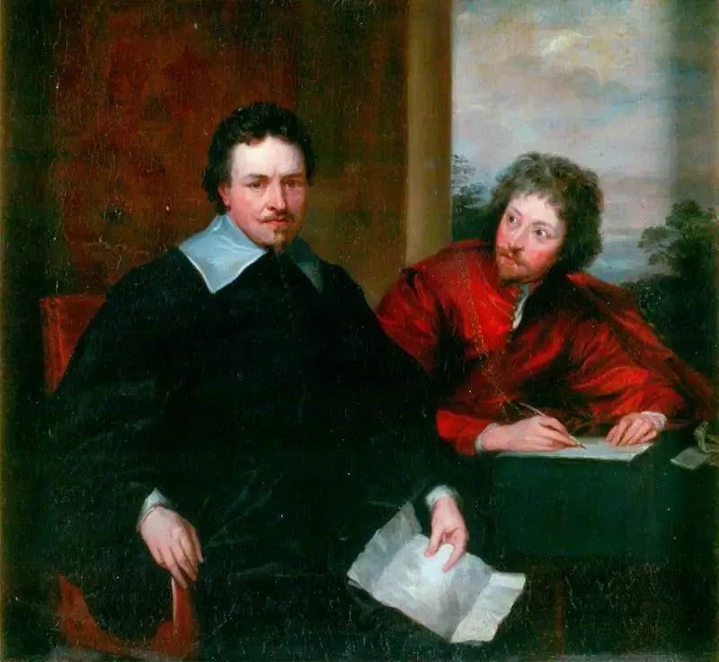 תומאס ונטוורת' (1593–1641), הרוזן הראשון של סטראפורד, ומזכירו סר פיליפ מיינוארינג (1589–1661) - אנטואן ואן דייק