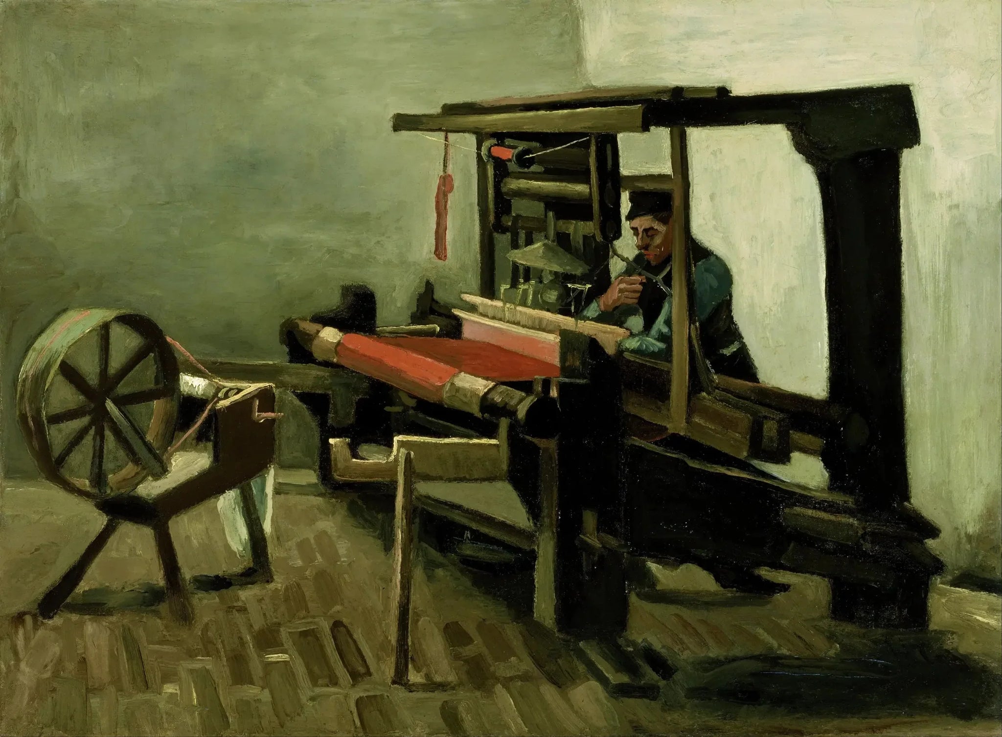 Tisserand - Vincent van Gogh image 1 reproduction de peinture à l’huile