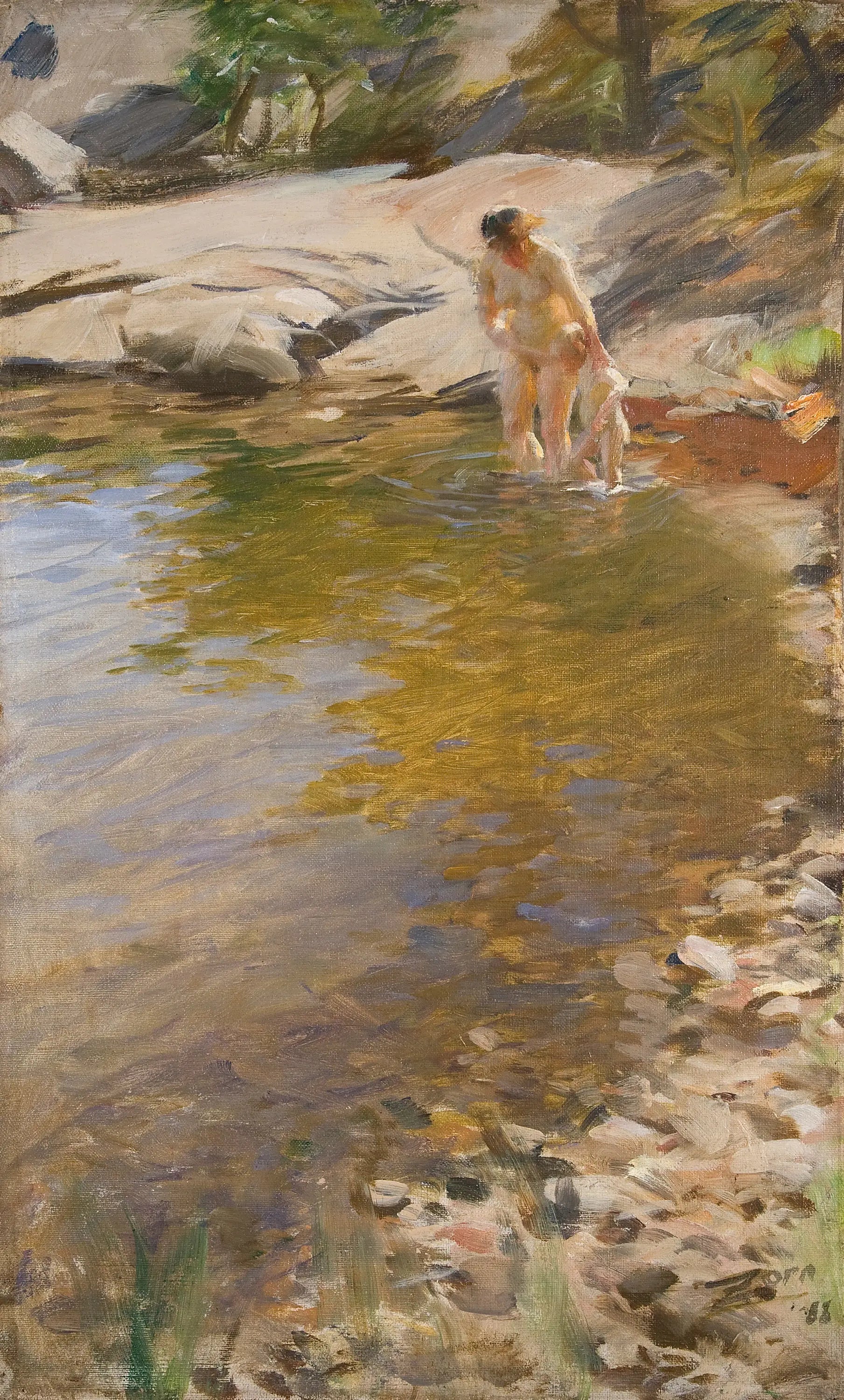 Toilettes du matin - Anders Zorn - Alpha Reproduction