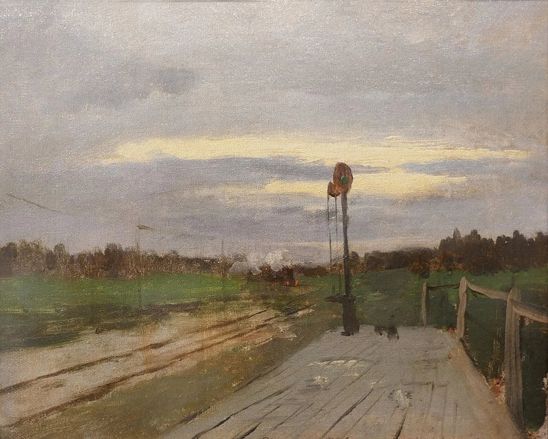 Petite gare - Isaac Levitan