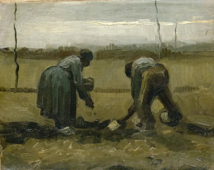 עבודת השדות - Vincent van Gogh