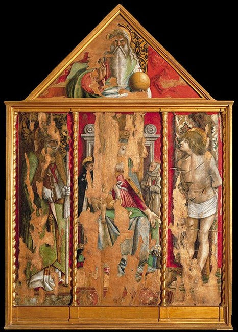 Triptyque - Carlo Crivelli - Alpha Reproduction