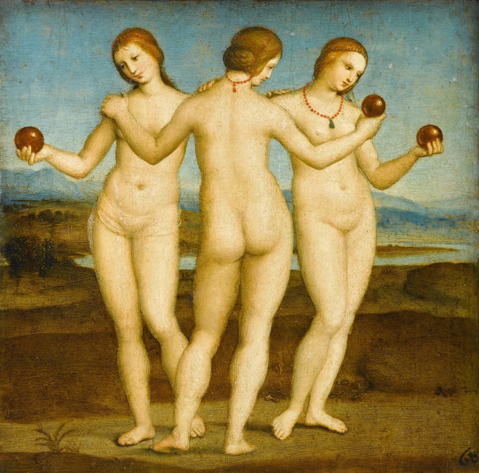 שלושת החסד, 1504-1505 בקירוב - Raphaël