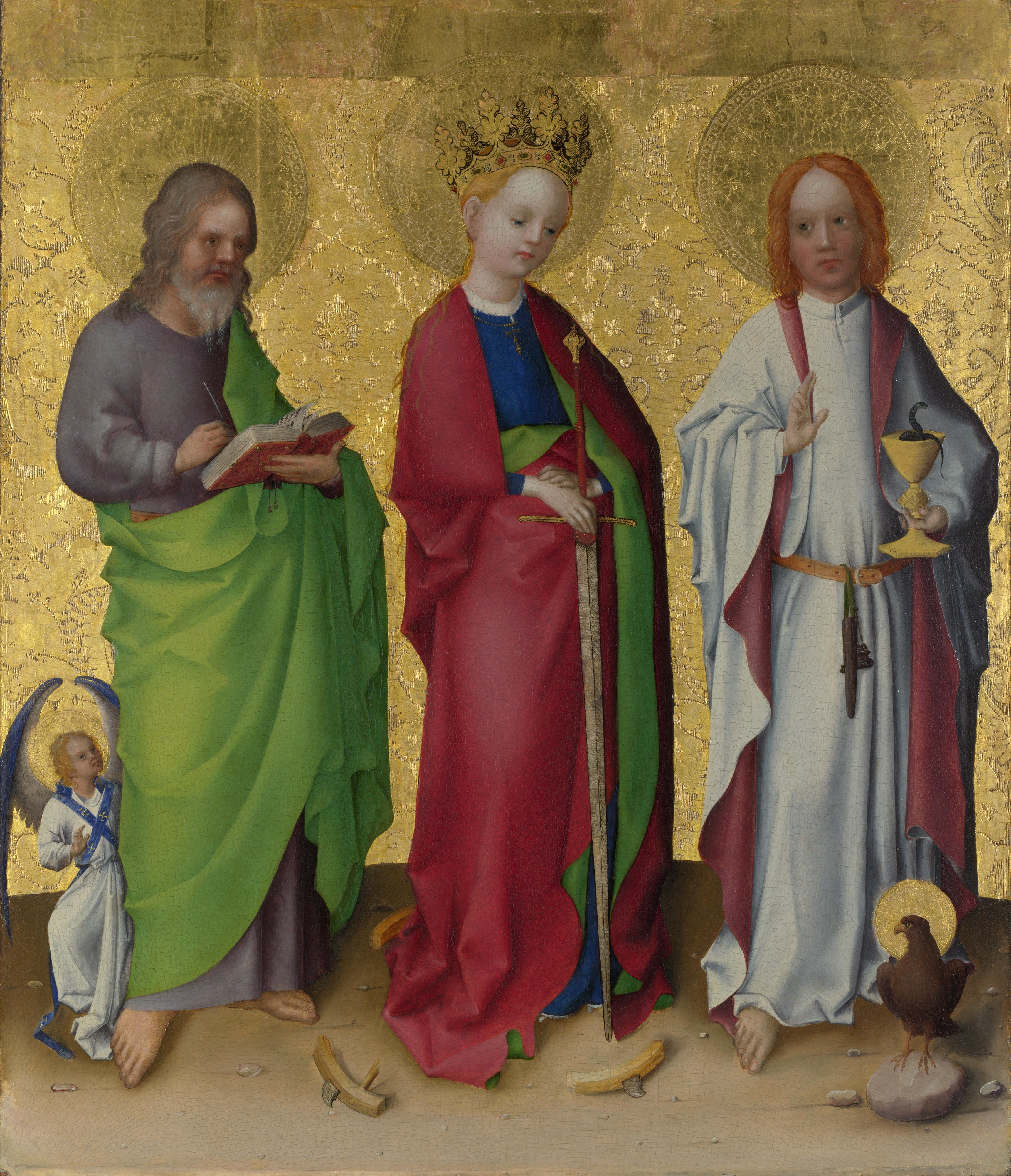 Trois Saints - Stefan Lochner - Alpha Reproduction