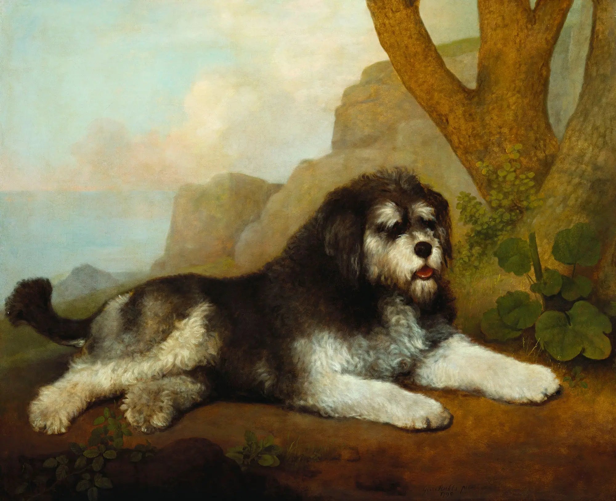 Un chien rude - George Stubbs - Alpha Reproduction