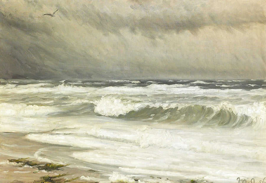 נוף חוף בסקגן. -מייקל פיטר אנשר