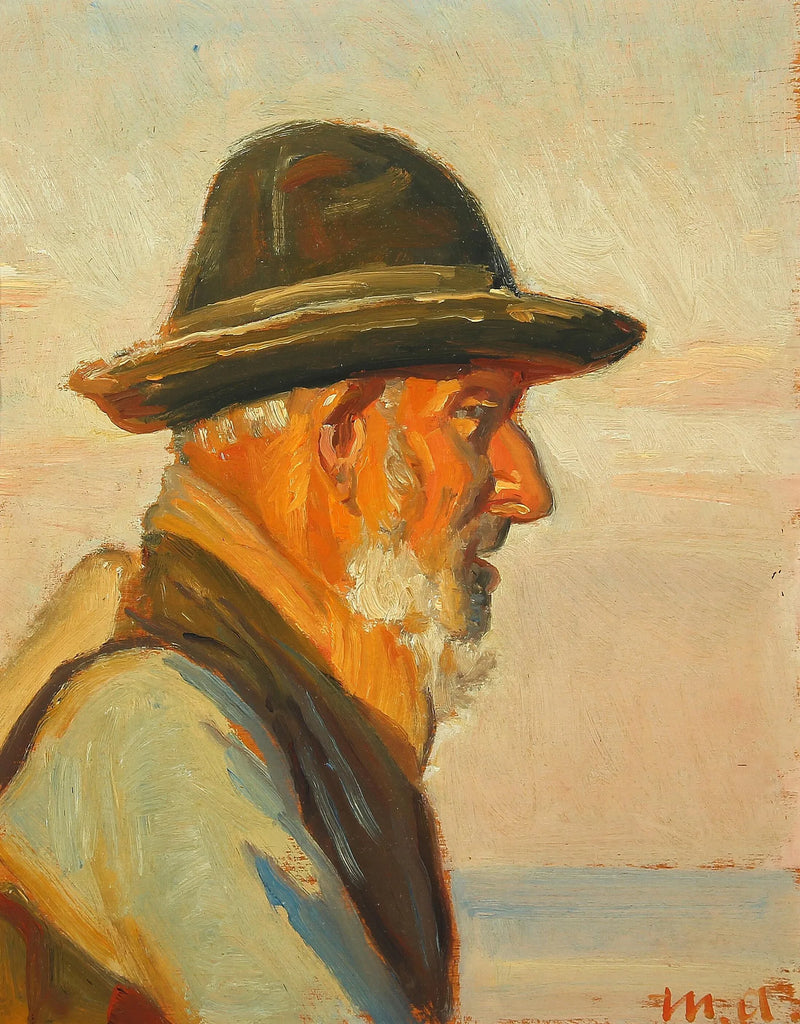 דייג סקגן בשמש. -מייקל פיטר אנשר