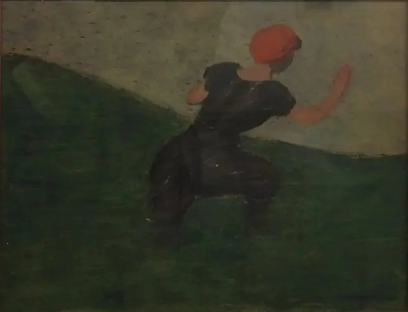 אשה שוהה בים באטרטאט - פְּלִיקס וָלוֹטוֹן