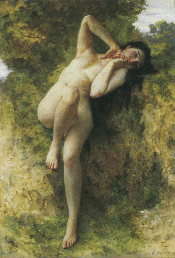 Une dryade - Bouguereau