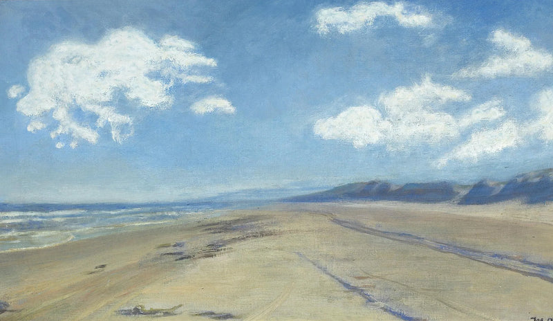 יום קיץ ב-Skagen Senderstrand. -מייקל פיטר אנשר