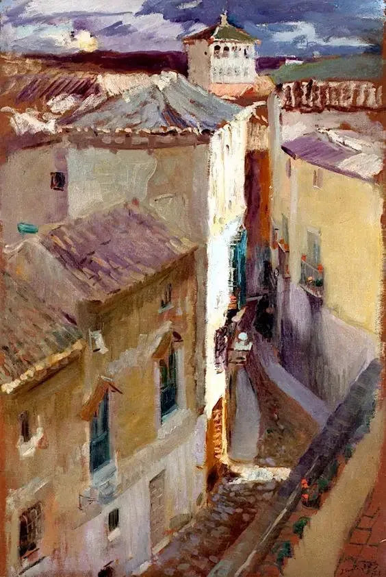 רחוב בטולדו (Una Calle de Toledo) - חואקין סורולה