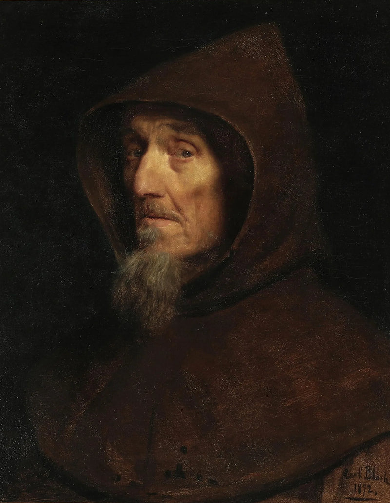 ראש נזיר. - קרל היינריך בלוך