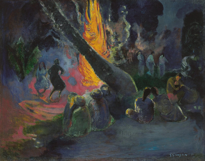 אופה אופה, ריקוד האש - פול גוגן