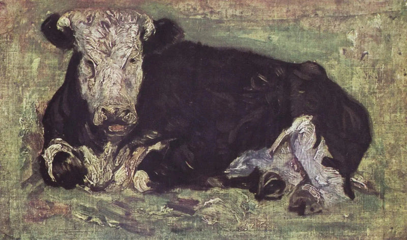 פרה שוכבת - Vincent van Gogh