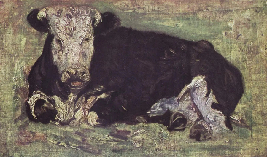 פרה שוכבת - Vincent van Gogh