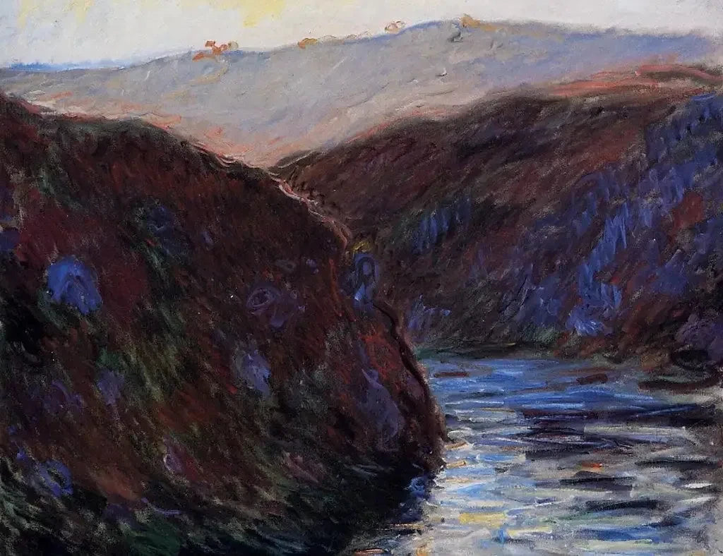 Vallée de la Creuse, effet du soir W1225 de Claude Monet – musée Marmottan Monet